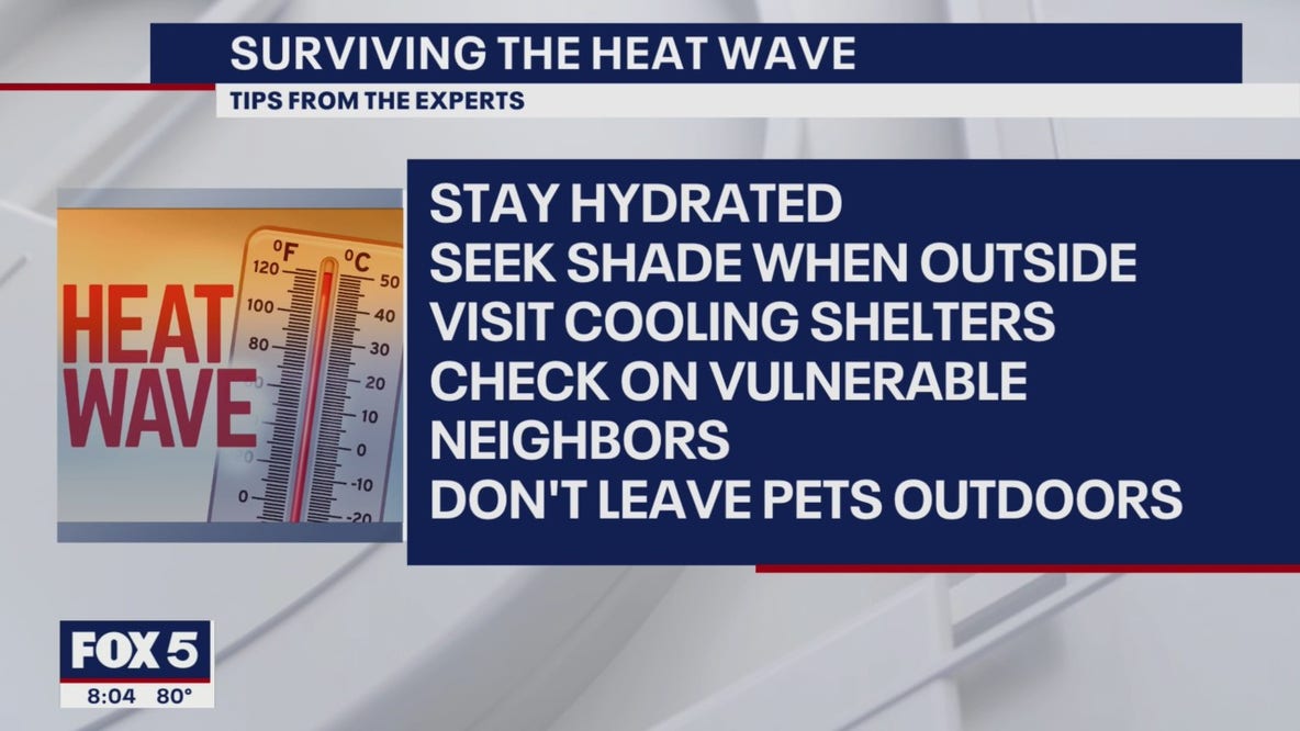 DC Heat Wave: Tips for staying safe in the heat